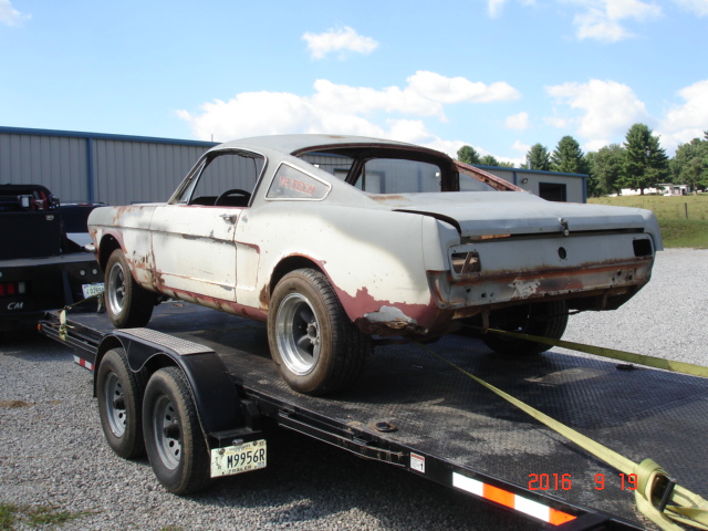 MidSouthern Restorations: 1966 Mustang Fastback